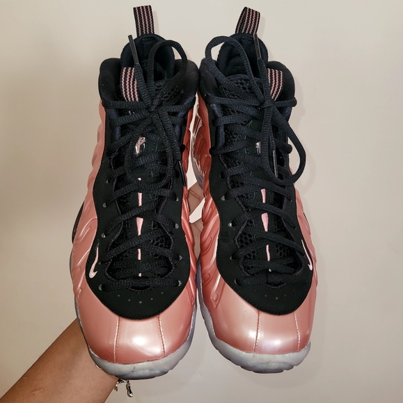 ☆Nike Rust Pink Rose Gold FoamPosite On Grade School☆ - Picture 10 of 12